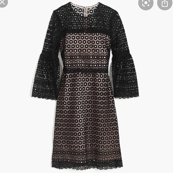 J. Crew Dresses & Skirts - NWT J. Crew Bell Sleeve Daisy Lace Dress